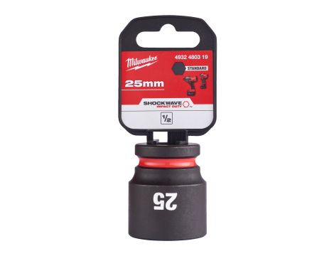 Milwaukee - Nasadka udarowa HEX 1/2" krótka 25 mm - 4932480319 - 2