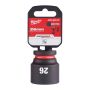 Milwaukee - Nasadka udarowa HEX 1/2" krótka 26 mm - 4932480320 - 3