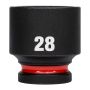 Milwaukee - Nasadka udarowa HEX 1/2" krótka 28 mm - 4932480322 - 2