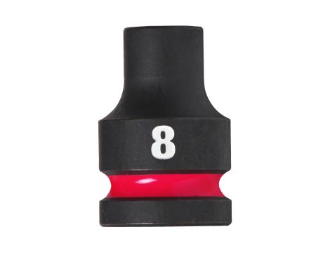 Milwaukee - Nasadka udarowa HEX 1/2" krótka 8 mm - 4932480302