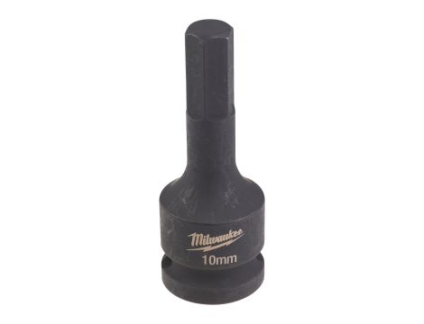 Milwaukee - Nasadka udarowa HEX 1/2" z końcówką bita HEX10 - 4932478066