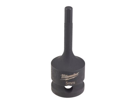 Milwaukee - Nasadka udarowa HEX 1/2" z końcówką bita HEX5 - 4932478063