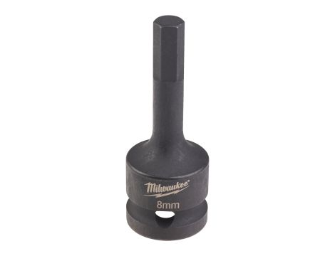 Milwaukee - Nasadka udarowa HEX 1/2" z końcówką bita HEX8 - 4932478065