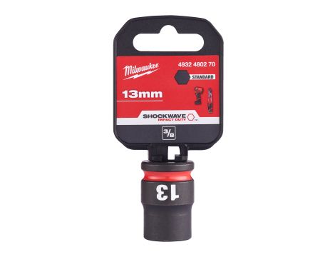 Milwaukee - Nasadka udarowa SHW 3/8" 13 mm Hex - 4932480270 - 2