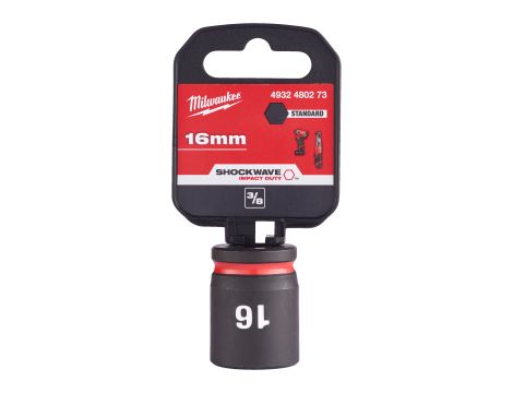 Milwaukee - Nasadka udarowa SHW 3/8" 16 mm Hex - 4932480273 - 2