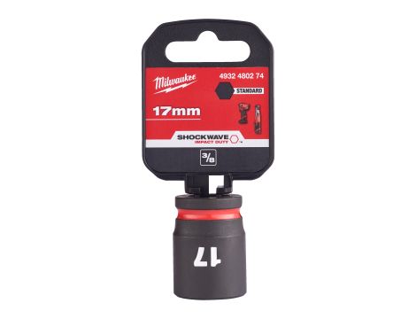 Milwaukee - Nasadka udarowa SHW 3/8" 17 mm Hex - 4932480274 - 2