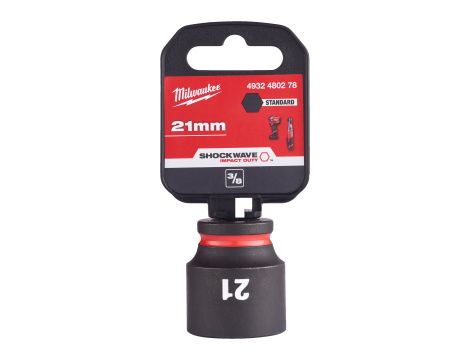 Milwaukee - Nasadka udarowa SHW 3/8" 21 mm Hex - 4932480278 - 2