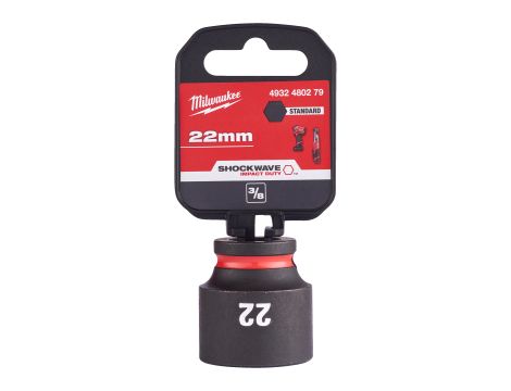Milwaukee - Nasadka udarowa SHW 3/8" 22mm Hex - 4932480279 - 2