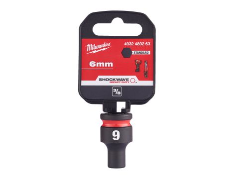 Milwaukee - Nasadka udarowa SHW 3/8" 6 mm Hex - 4932480263 - 2
