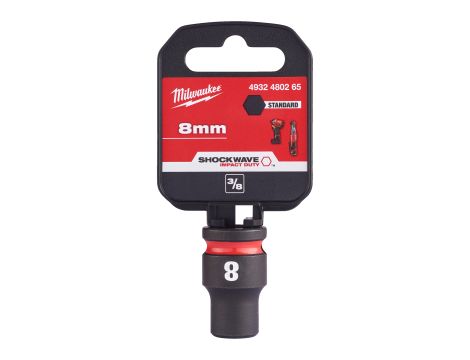 Milwaukee - Nasadka udarowa SHW 3/8" 8 mm Hex - 4932480265 - 2