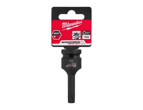 Milwaukee - Nasadka udarowa TX 1/2" z końcówką bita TX50 - 4932478062 - 2