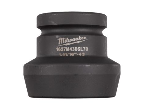 Milwaukee - Nasadki ośmiokątne krótkie udarowe 1-11/16IN 1 szt. - 4932499146