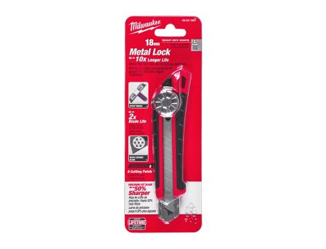 Milwaukee - Nożyk z łamanym ostrzem 18 mm - 48221961 - 2