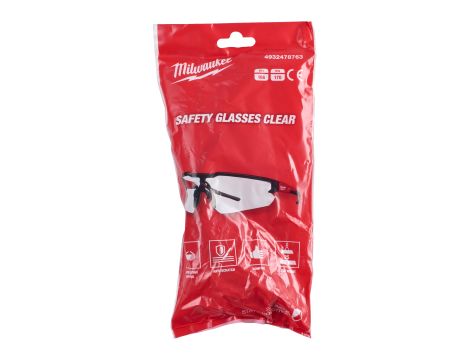 Milwaukee - Okulary ochronne odporne na zarysowania bezbarwne 1 para - 4932478763