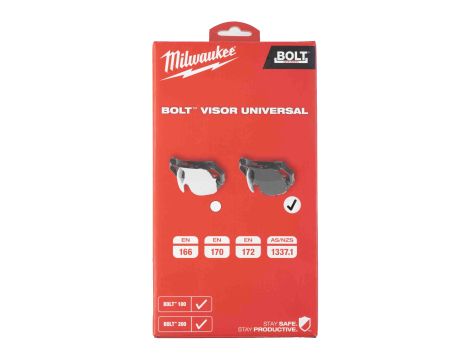 Milwaukee - Okulary przyciemniane do hełmów BOLT™ (uniwersalne)﻿ - 1 szt. - 4932479942 - 2