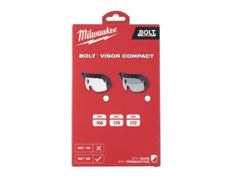 Milwaukee - Okulary przyciemniane do hełmów BOLT™200 (kompaktowe)  - 1 szt. - 4932479947