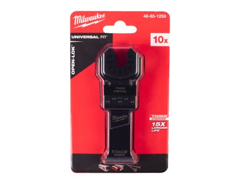 Milwaukee - Ostrza do cięcia metalu TCT 28mm-10szt. - 48851259 - 2