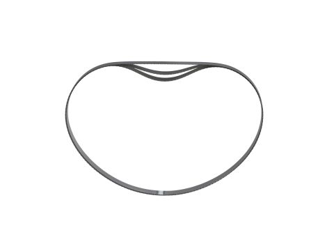 Milwaukee - Ostrze bimetalowe do M12BS (18TPi, 3 szt.) - 48390572