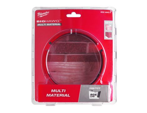 Milwaukee - Otwornice Big Hawg Multi Material 133 mm - 4932464937 - 2