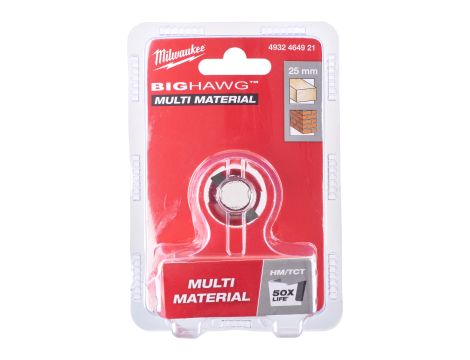 Milwaukee - Otwornice Big Hawg Multi Material 25 mm - 4932464921 - 2