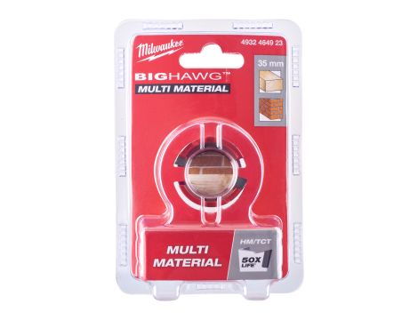 Milwaukee - Otwornice Big Hawg Multi Material 35 mm - 4932464923 - 2