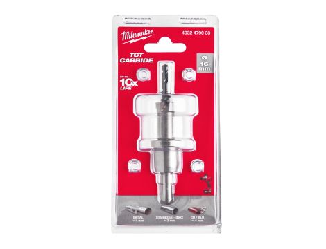 Milwaukee - Otwornice jednoczęściowe z węglika spiekanego TCT 16mm - 4932479033 - 2