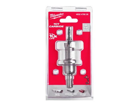 Milwaukee - Otwornice jednoczęściowe z węglika spiekanego TCT 19mm - 4932479035 - 2