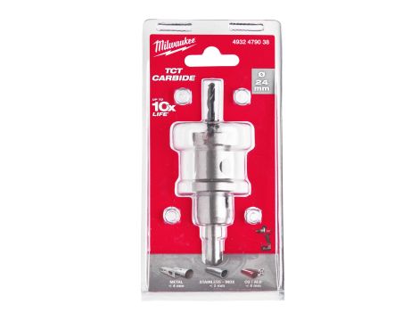 Milwaukee - Otwornice jednoczęściowe z węglika spiekanego TCT 24mm - 4932479038 - 2