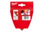 Milwaukee - Papier ścier. 105 x 105 G180 1 op. = 5 szt. - 4932358495 - 3