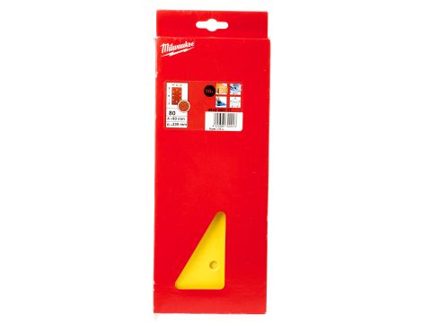 Milwaukee - Papier ściern. 230 x 93 G80 1 op. = 10 szt. - 4932305177 - 2