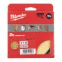 Milwaukee - Papier ścierny premium HP Ø125/8 otworów G120 - 10 szt. - 4932492181 - 3