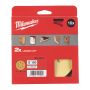Milwaukee - Papier ścierny premium HP Ø150/8 otworów G180 - 10 szt. - 4932492217 - 3