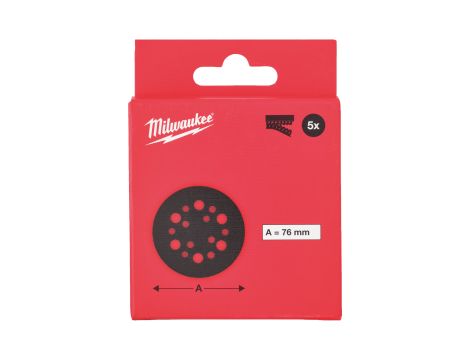 Milwaukee - Podkładka pod siatki ścierne 76-5szt. - 4932499375