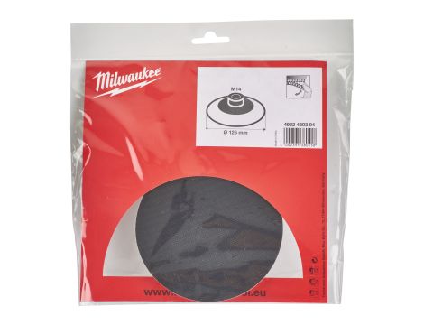 Milwaukee - Podkładka tarczy polerskiej 125/25 - 4932430394 - 2