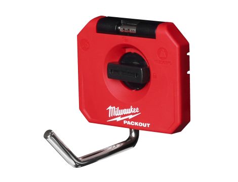 Milwaukee - Pojedynczy hak narzędziowy prosty PACKOUT™ - mały - 4932493383 - opakowanie 5 szt. Cena za szt. - 2