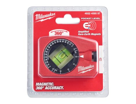 Milwaukee - Poziomica POCKET - 4932459597 - opakowanie 6 szt. Cena za szt. - 2
