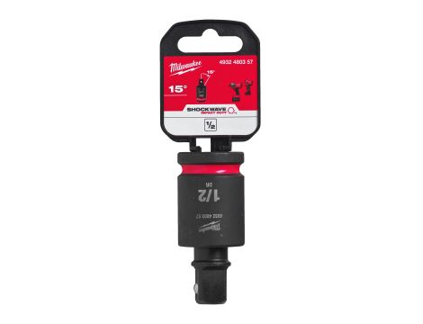 Milwaukee - Przegub uniwersalny do nasadek udarowych SHW 1/2" Hex - 4932480357 - 2