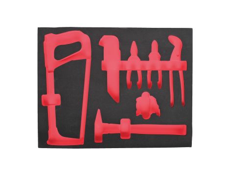 Milwaukee - Pusta wkładka piankowa do wózków narzędziowych (zestaw:4932493686) - 4932493686