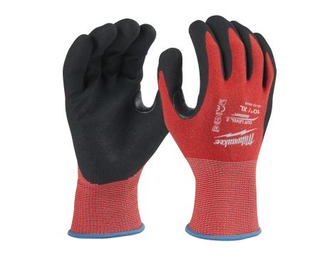 Milwaukee - Rękawice odporne na przecięcia - poz. B - rozm XL/10 - 1 para - 4932479909