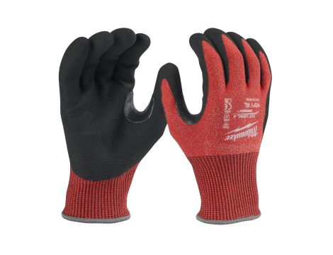 Milwaukee - Rękawice odporne na przecięcia - poz. D - rozm XL/10 - 1 para - 4932479914