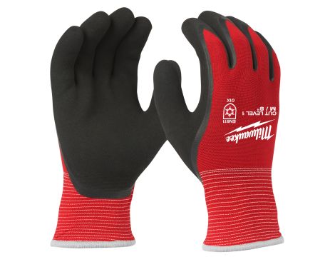 Milwaukee - Rękawice odporne na przecięcia - zimowe - poz. A - rozm S/7 - 12 par - 4932479705
