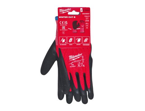 Milwaukee - Rękawice odporne na przecięcia - zimowe - poz. B - rozm S/7 - 1 para - 4932480601 - 2