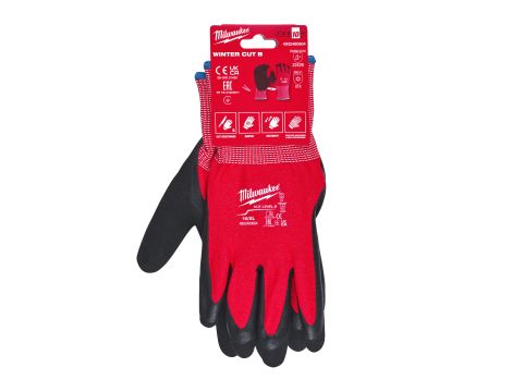 Milwaukee - Rękawice odporne na przecięcia - zimowe - poz. B - rozm XL/10 - 1 para - 4932480604 - 2