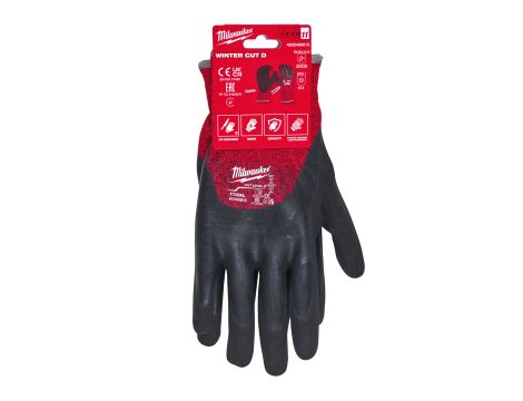 Milwaukee - Rękawice odporne na przecięcia - zimowe - poz. D - rozm XXL/11 - 1 para - 4932480615 - 2