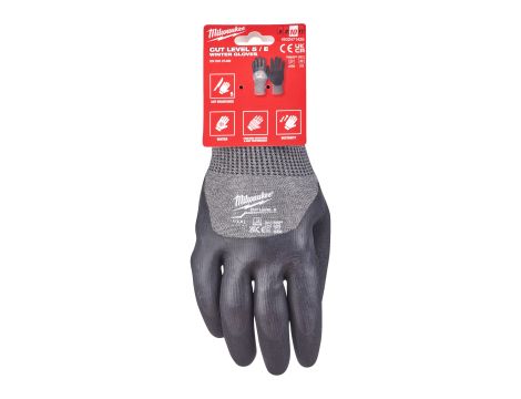 Milwaukee - Rękawice odporne na przecięcia - zimowe - poz. E - rozm XL/10 - 1 para - 4932479560 - 2