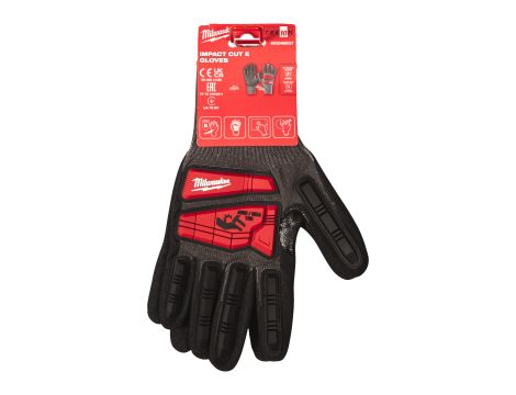 Milwaukee - Rękawice odporne na przecięcia o podwyższonej odporności na uderzenia - poz. E - rozm L/9 1 para - 4932498536 - 2