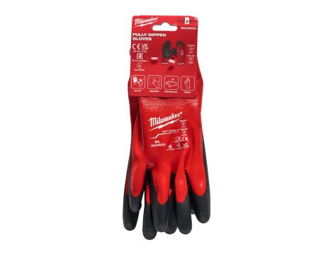 Milwaukee - Rękawice w pełni powlekane nitrylem, odporne na przecięcia, poziom A - 7/S - 1 para - 4932493218