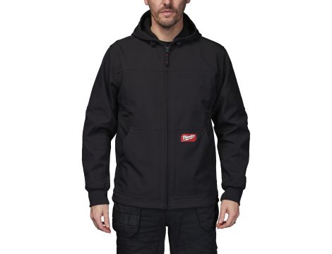 Milwaukee - SJ BL XXXL - Freeflex™ kurtka softshell z kapturem czarna rozmiar XXXL - 4932498276