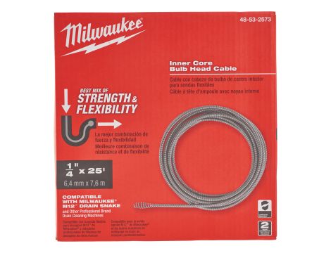 Milwaukee - SPIRALA DO M12 BDC8 6MM/7,6M PROSTA - 48532573 - 2