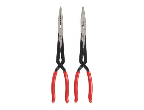 Milwaukee - Szczypce wydłużone - zestaw proste i 45° - 4932492499